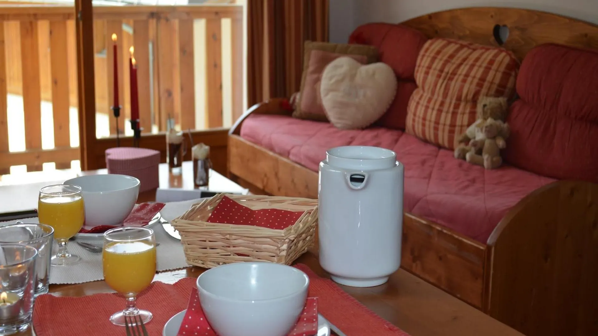 Comfortable Apartment In Valfrejus Ski-Slopes