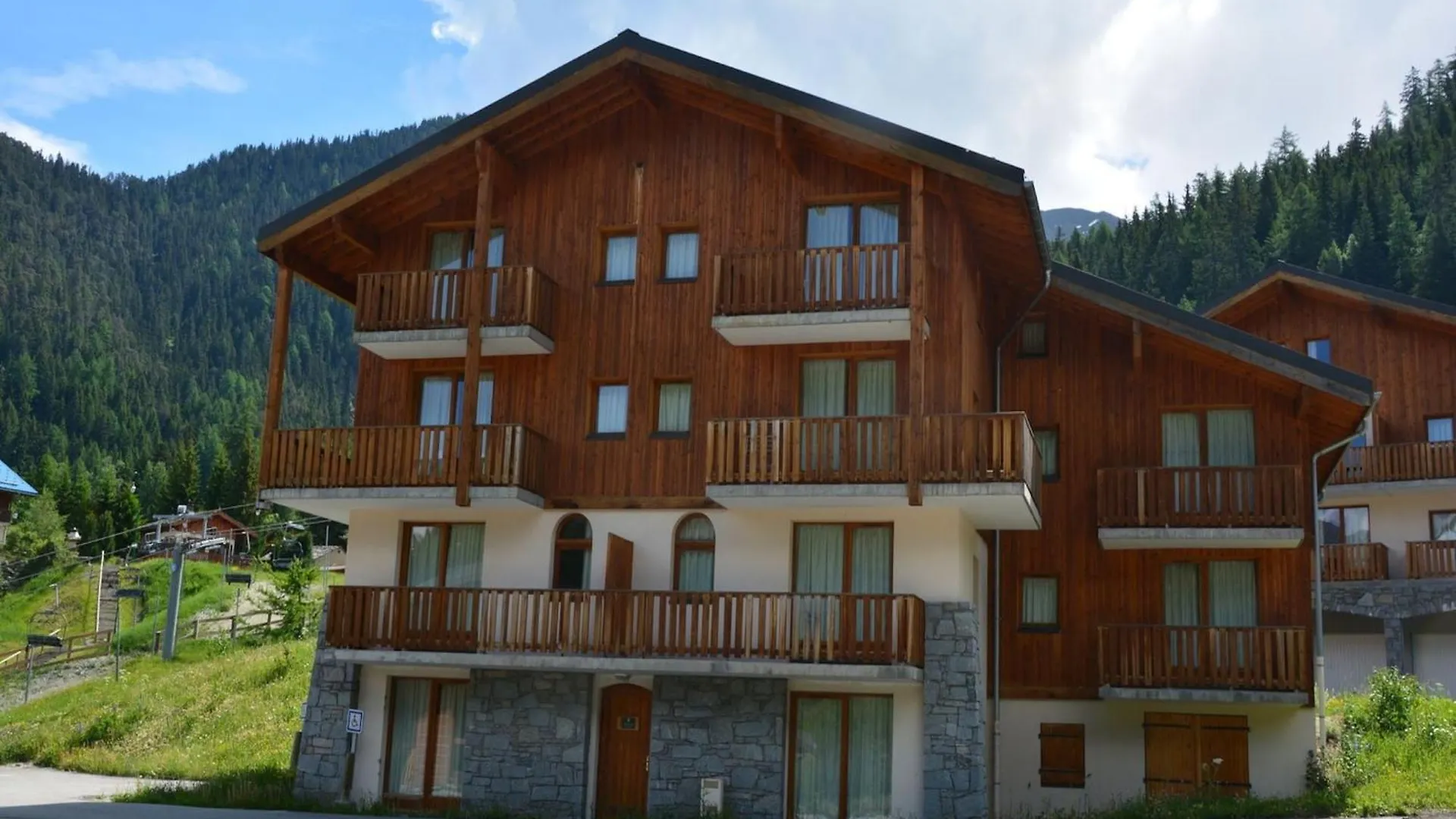 Comfortable Apartment In Valfrejus Ski-Slopes 0*,